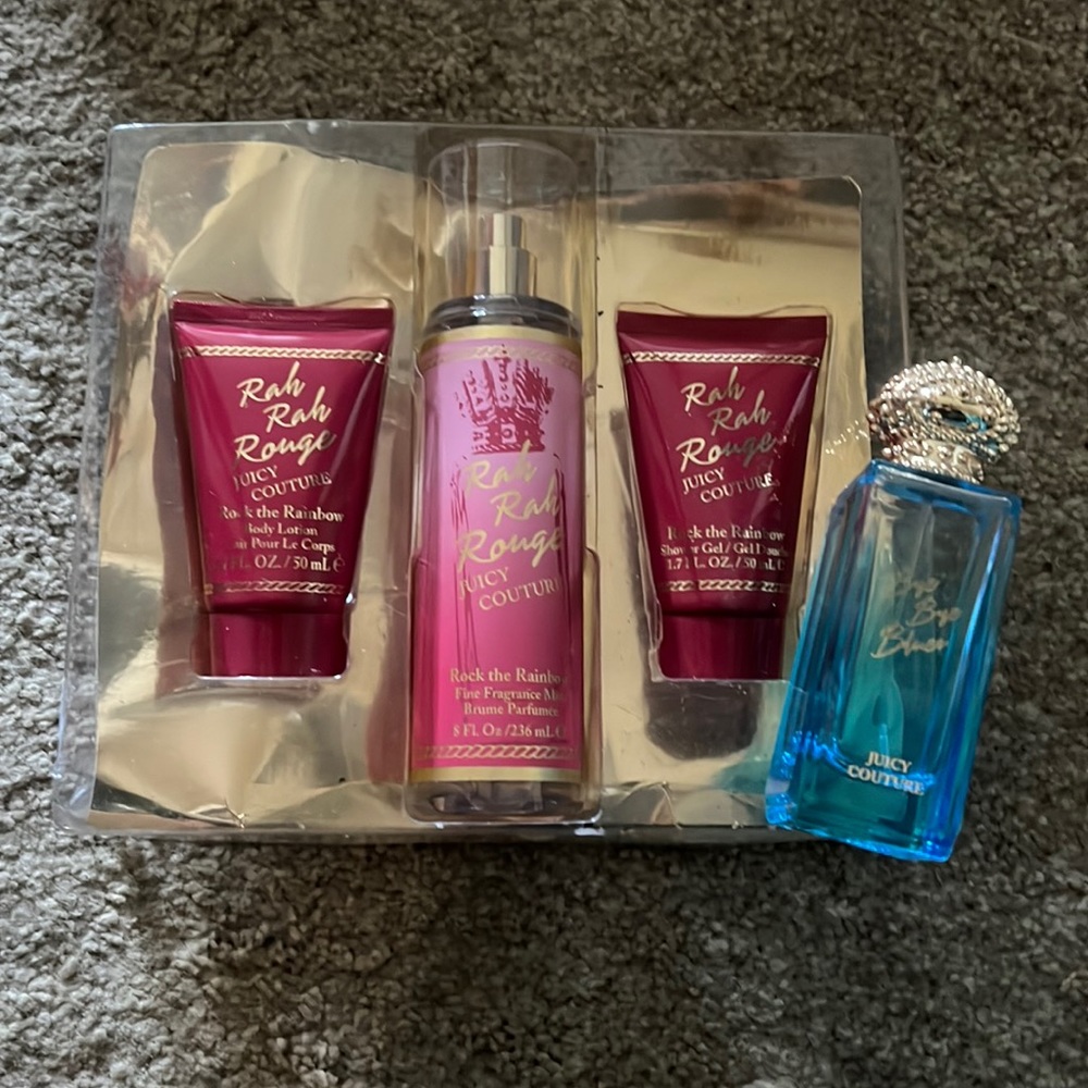 Juicy couture bye bye blues & Rah Rah Rouge 3 Piece Gift Set